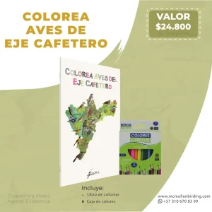 Cartillas para Colorear Aves - Aves del Eje Cafetero
