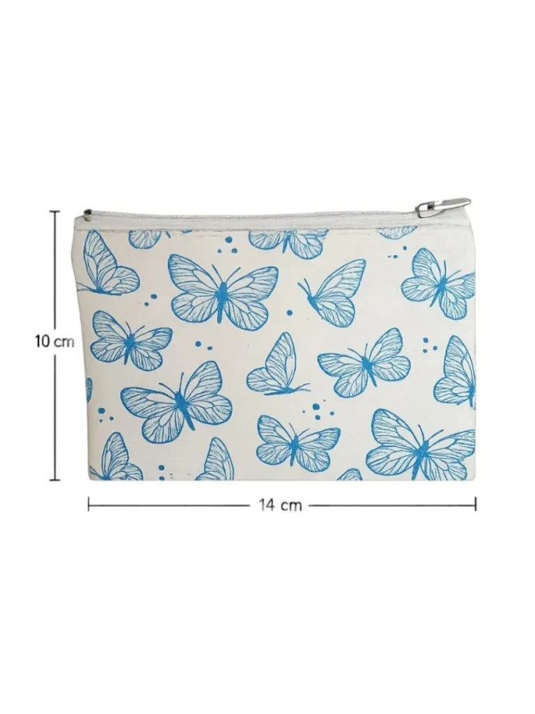 Monederos en lienzo estampados
