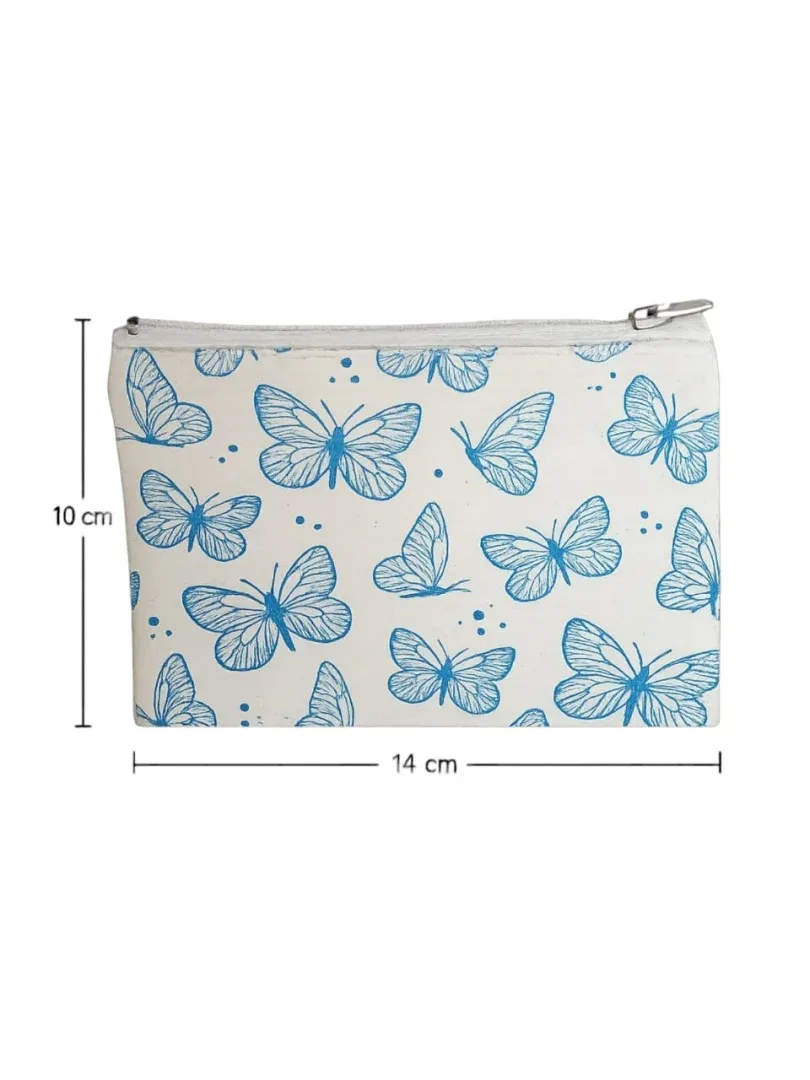 Monederos en lienzo estampados
