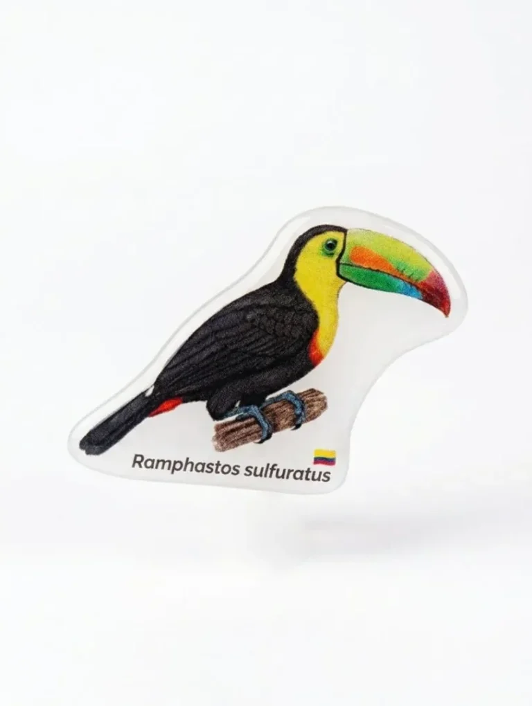 Stickers 3D en Resina - Fauna de Colombia