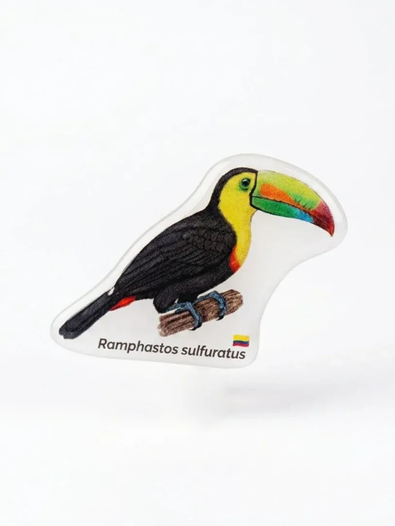 Stickers 3D en Resina – Fauna de Colombia