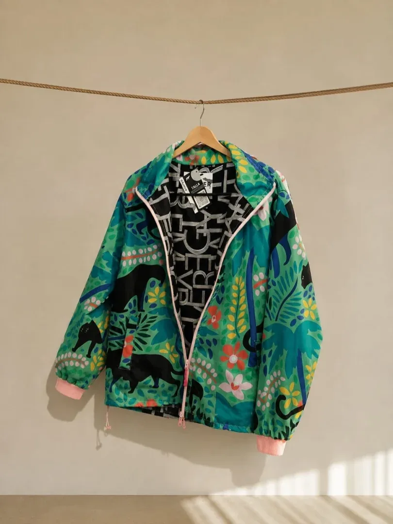 Chaquetas Rompe-vientos Estampadas