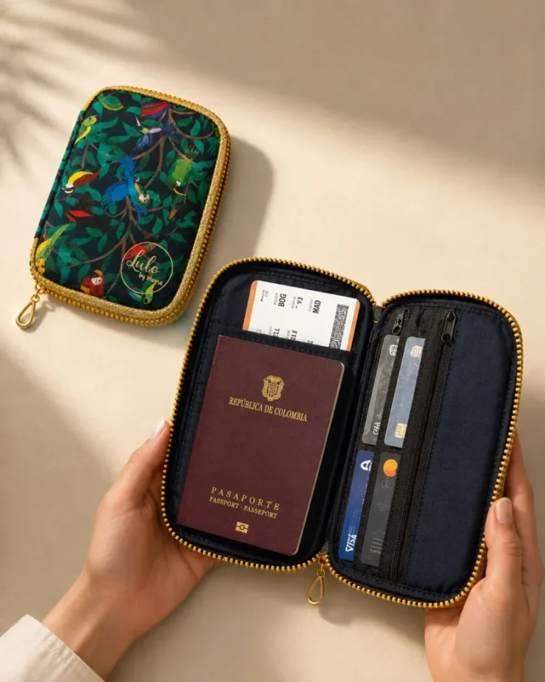 Cartera Porta Pasaporte