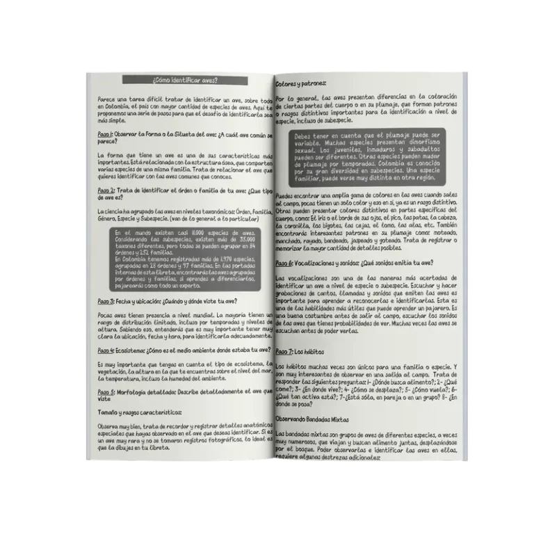 Libreta de Notas para Pajarear en Campo - Image 3